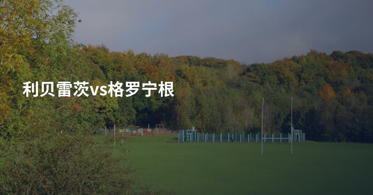 利贝雷茨vs格罗宁根