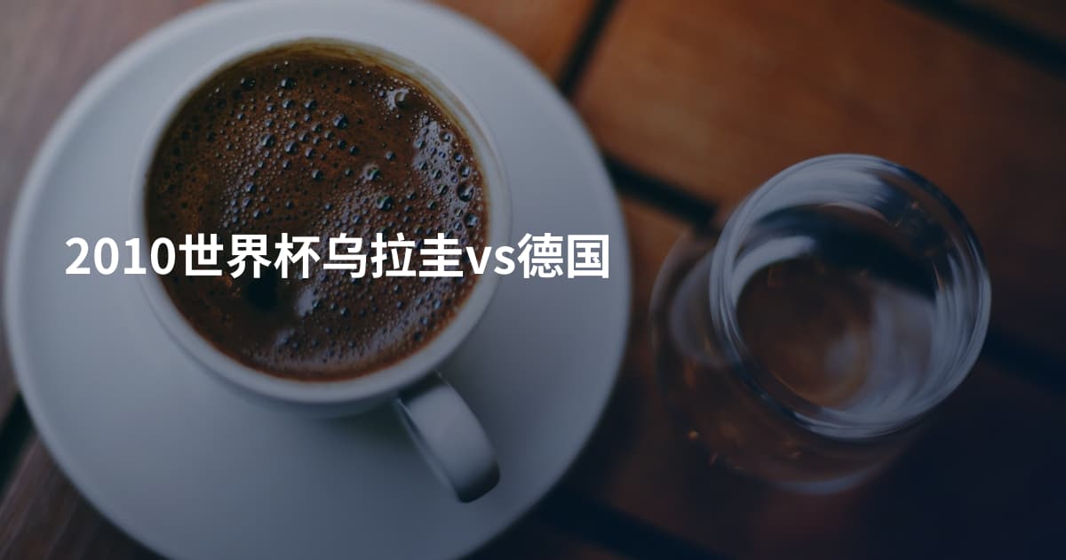 2010世界杯乌拉圭vs德国