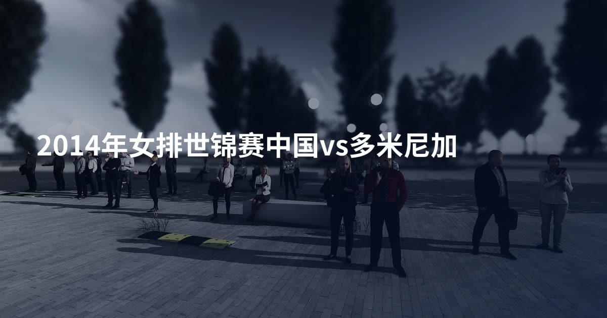 2014年女排世锦赛中国vs多米尼加