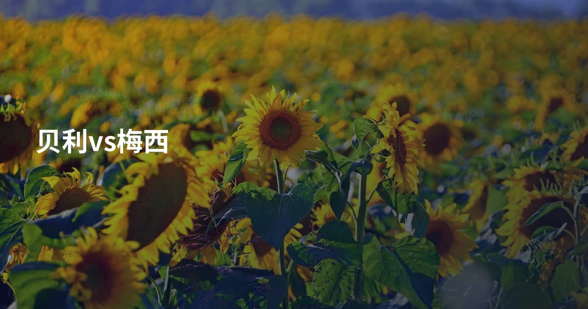 贝利vs梅西