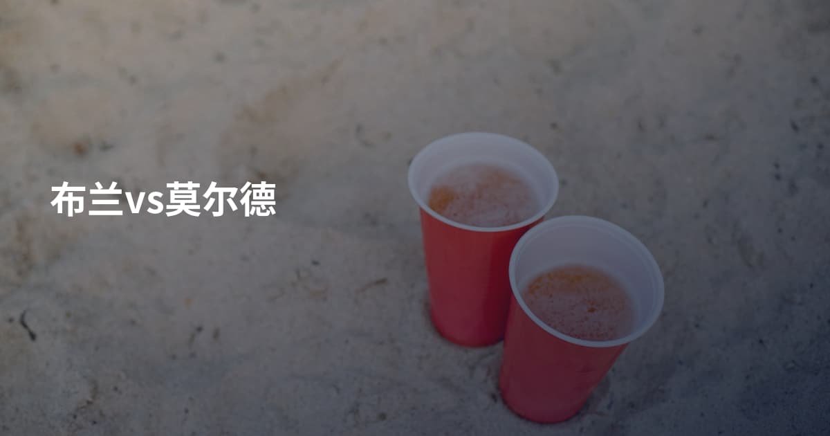 布兰vs莫尔德