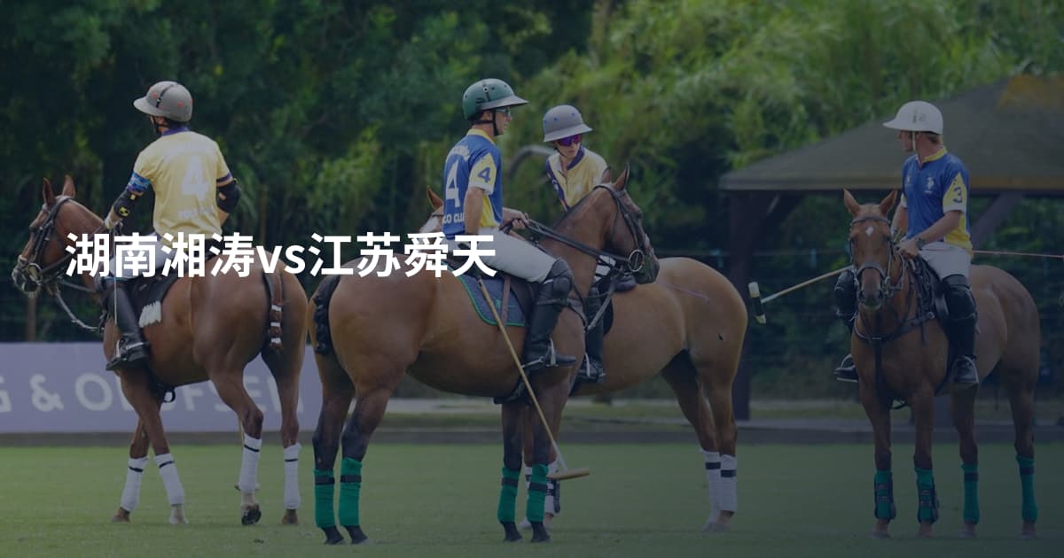 湖南湘涛vs江苏舜天