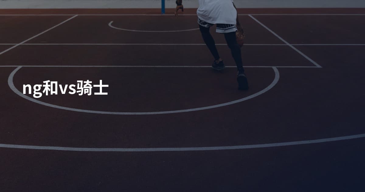 ng和vs骑士