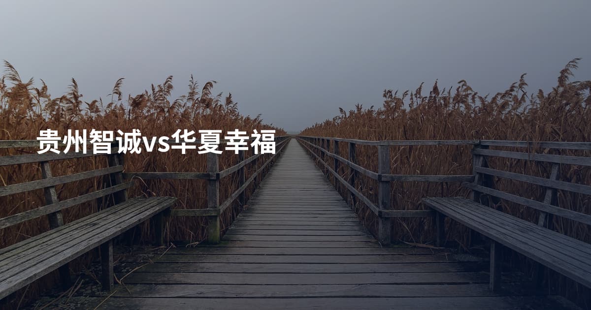贵州智诚vs华夏幸福