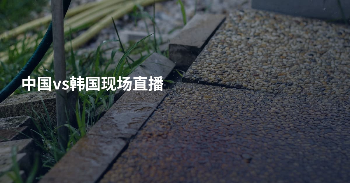 中国vs韩国现场直播