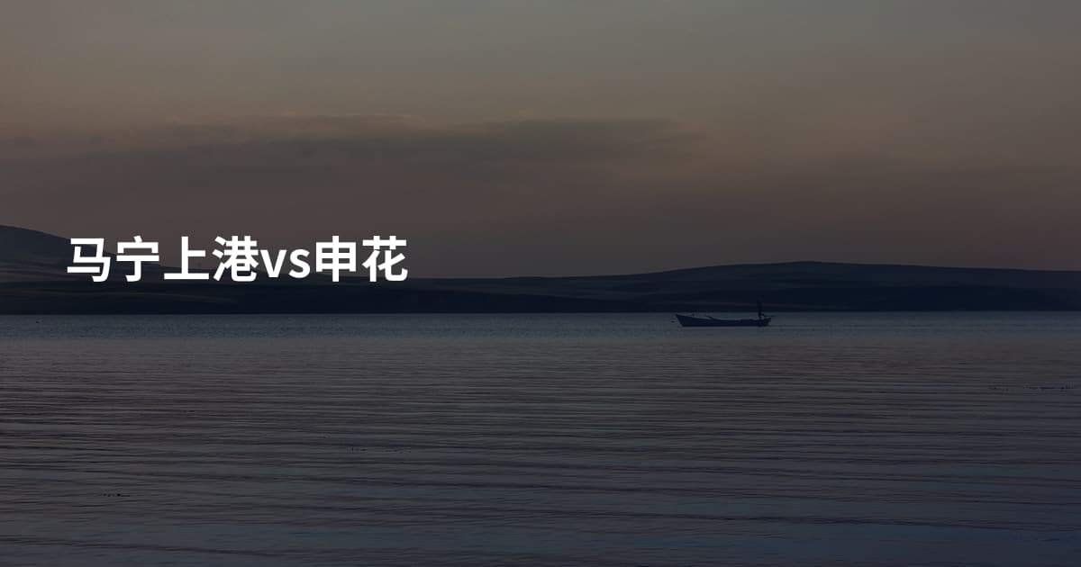 马宁上港vs申花