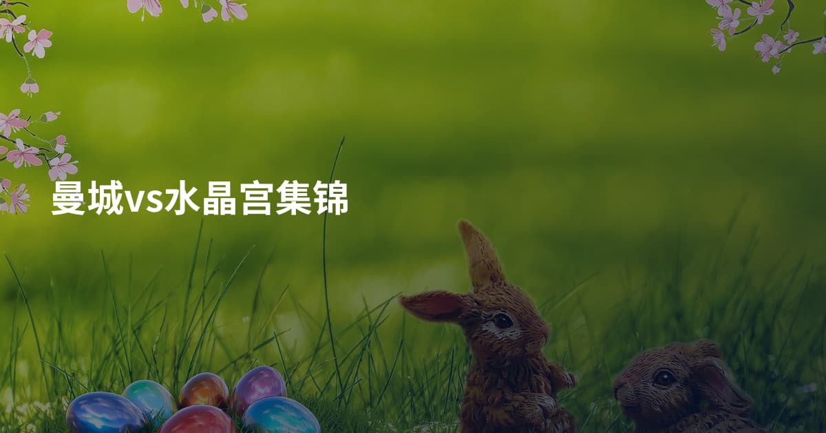 曼城vs水晶宫集锦