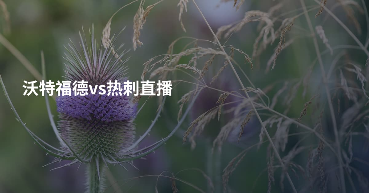 沃特福德vs热刺直播