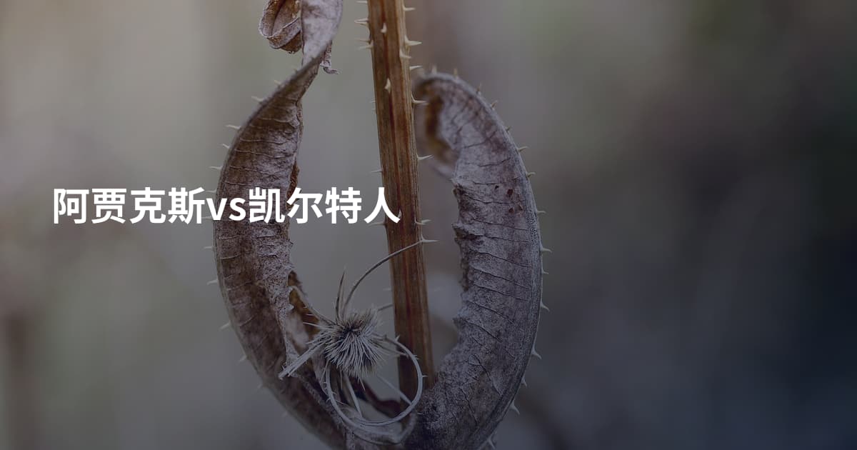 阿贾克斯vs凯尔特人