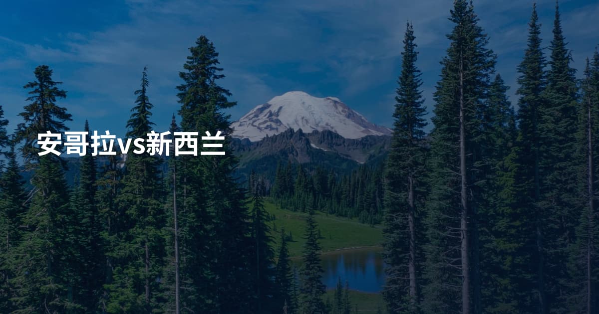 安哥拉vs新西兰