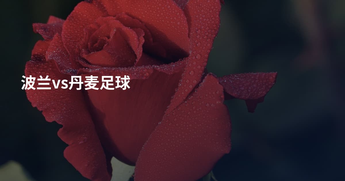 波兰vs丹麦足球