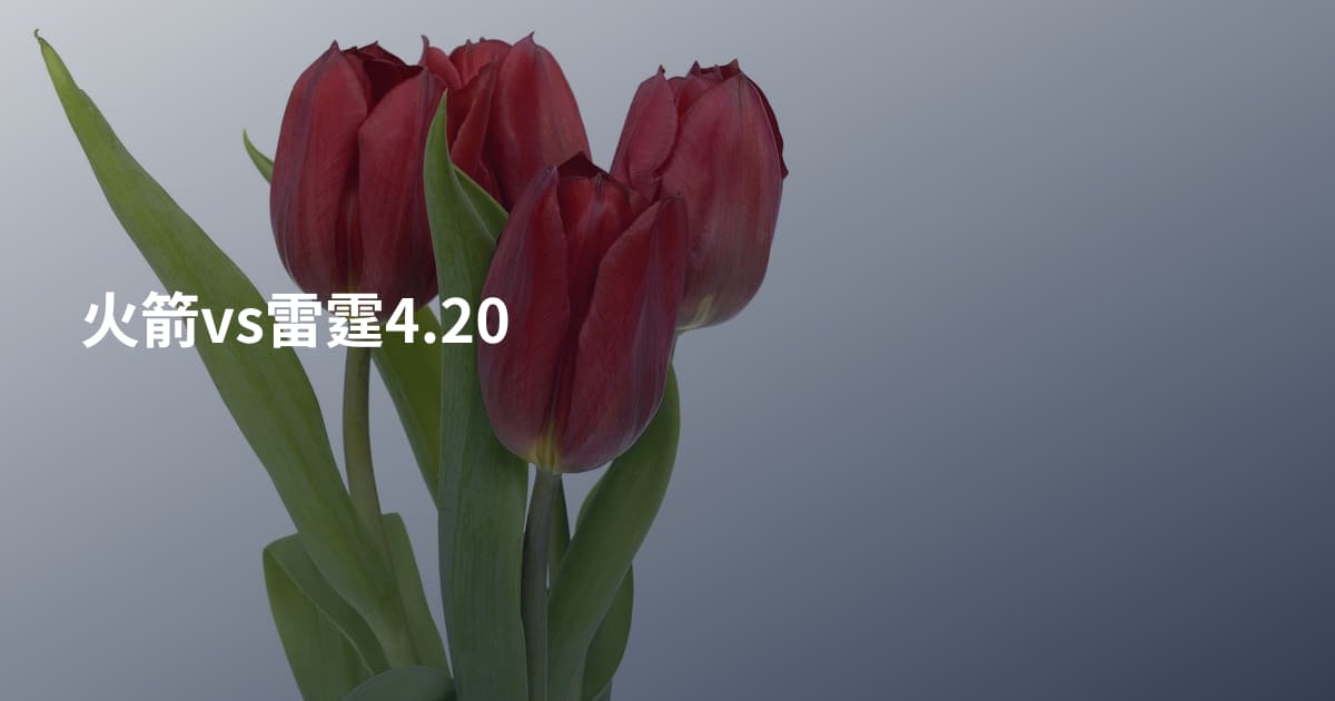 火箭vs雷霆4.20