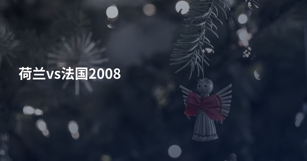 荷兰vs法国2008