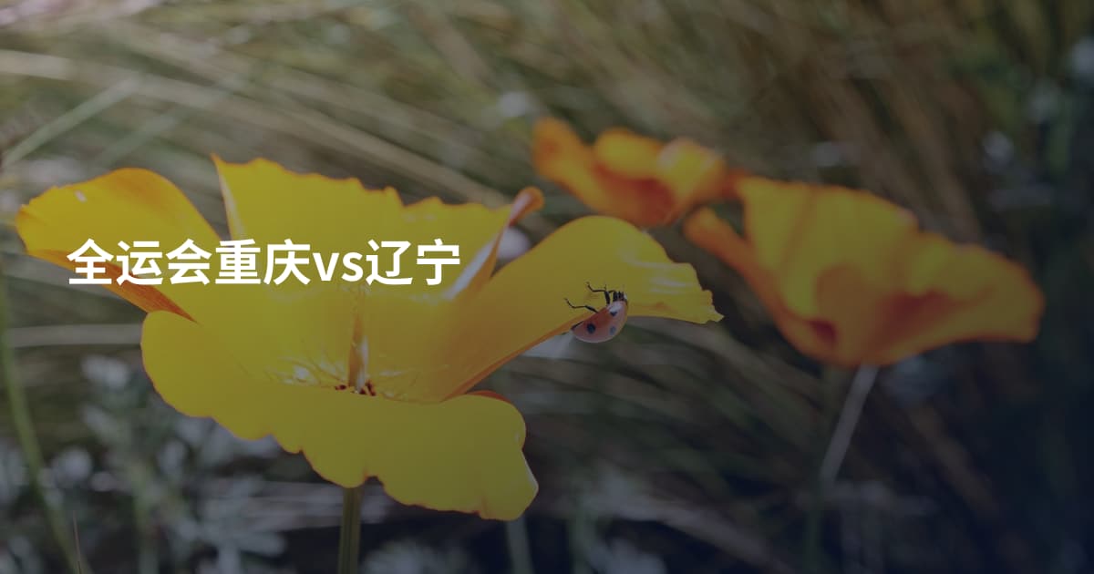 全运会重庆vs辽宁