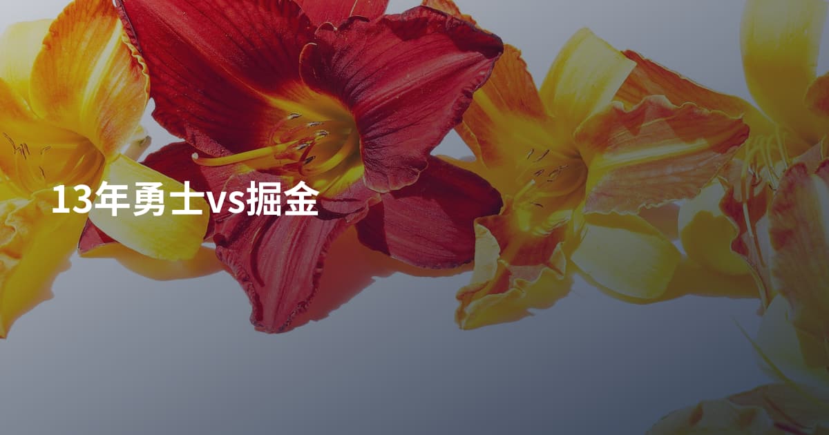 13年勇士vs掘金