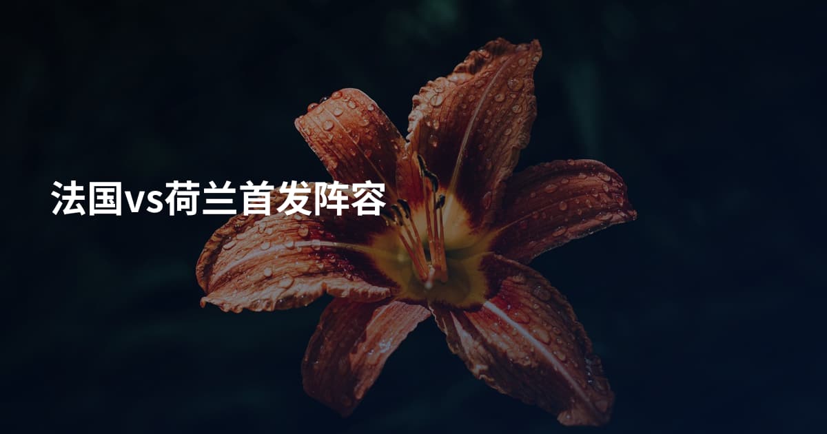 法国vs荷兰首发阵容