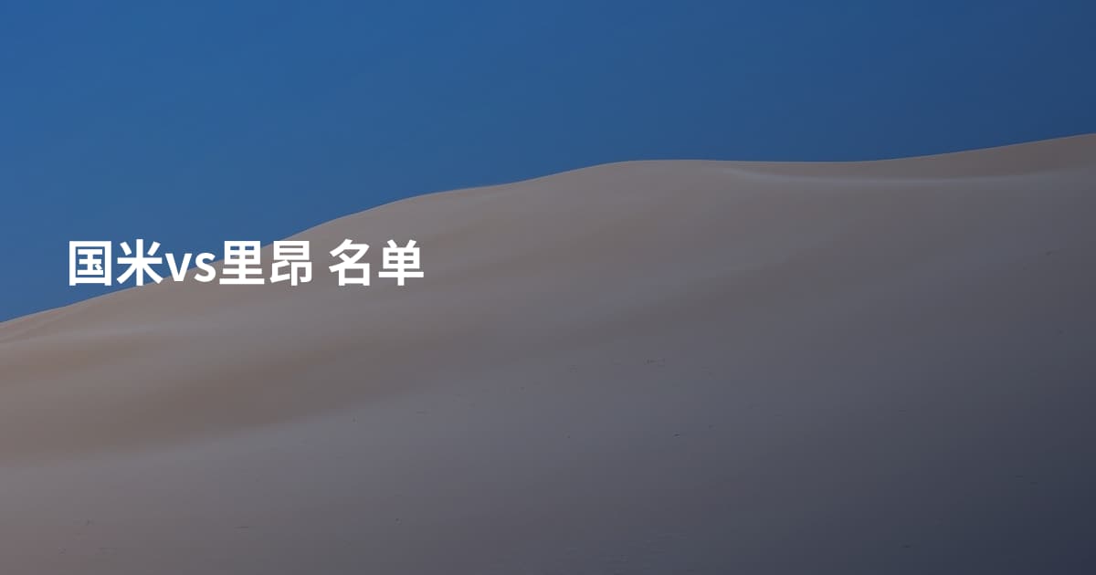 国米vs里昂 名单