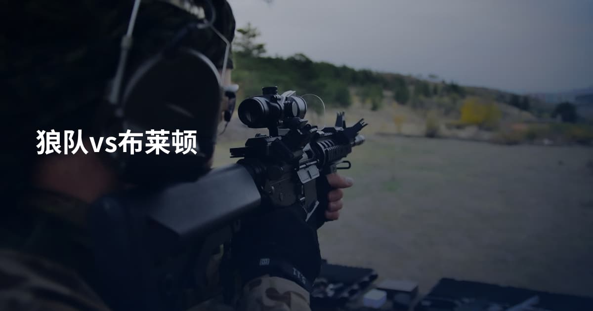 狼队vs布莱顿