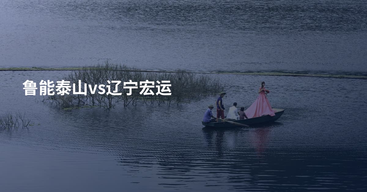 鲁能泰山vs辽宁宏运