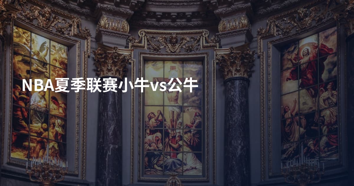 NBA夏季联赛小牛vs公牛