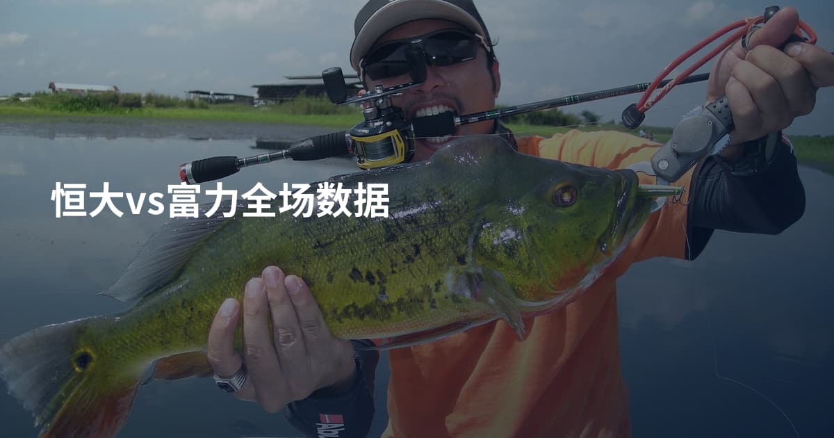 恒大vs富力全场数据