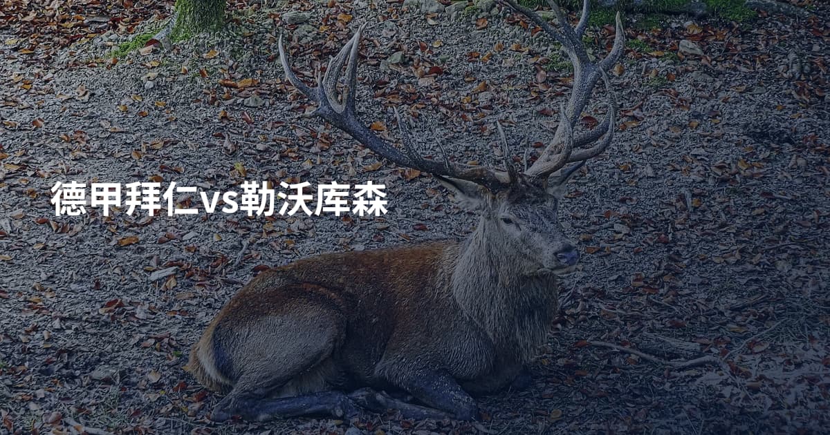 德甲拜仁vs勒沃库森