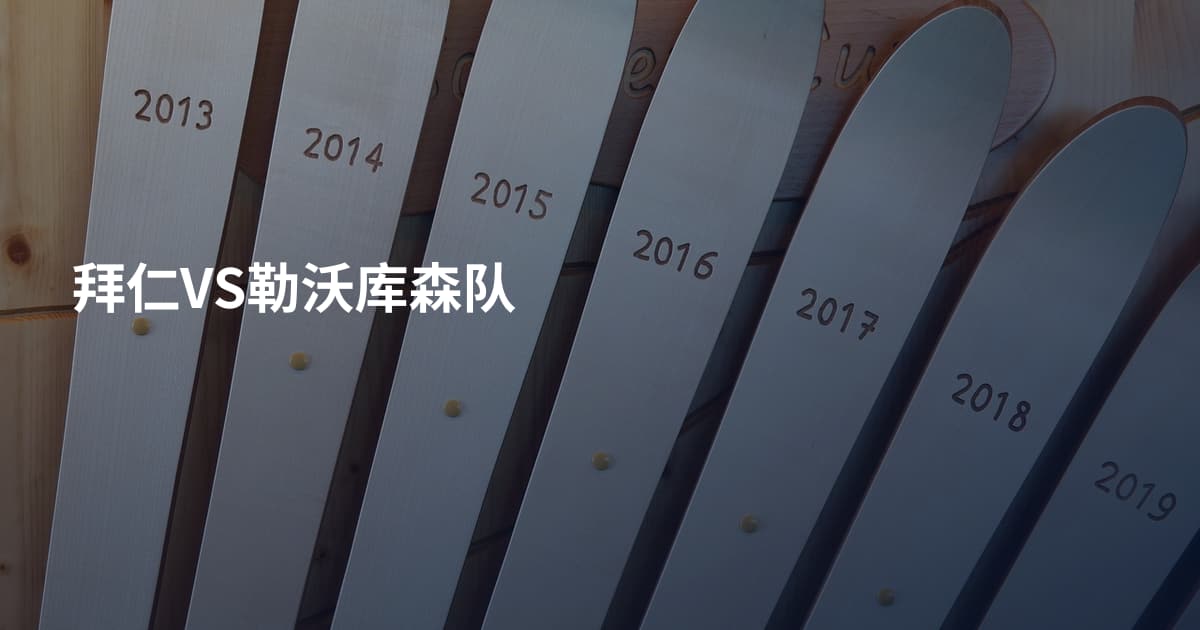 拜仁VS勒沃库森队