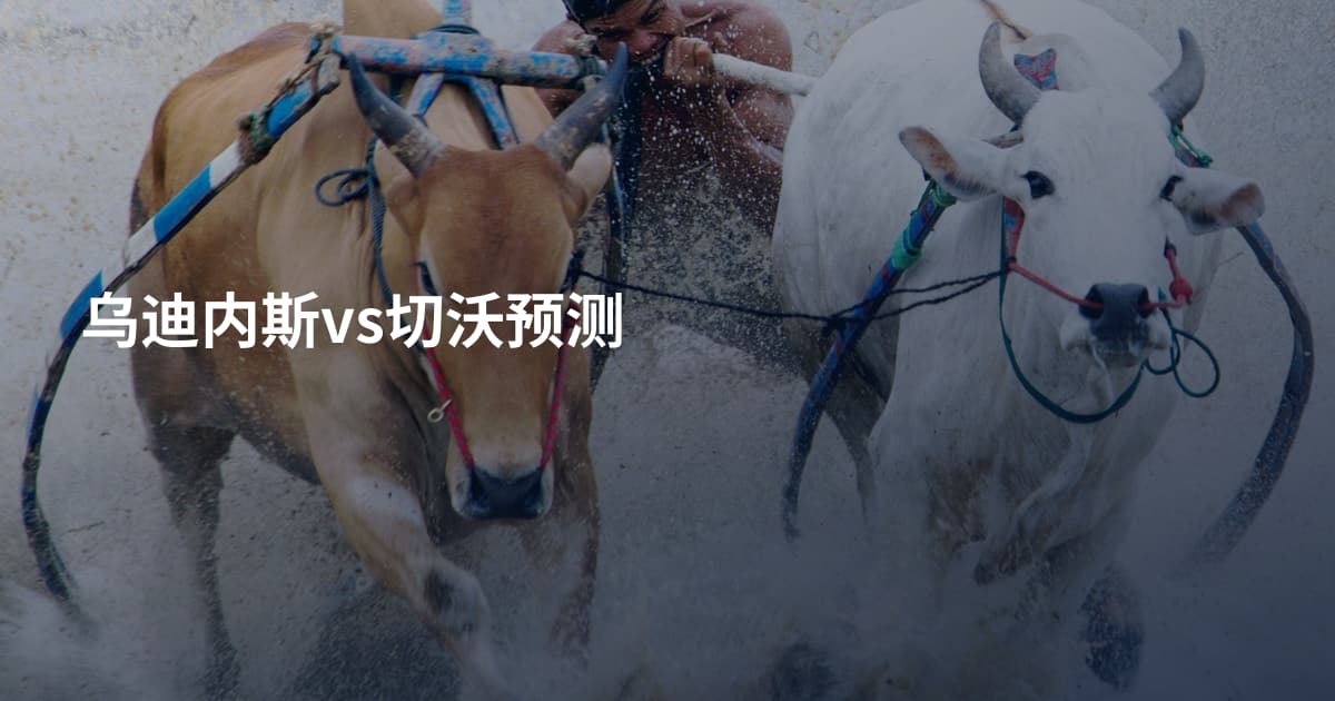 乌迪内斯vs切沃预测