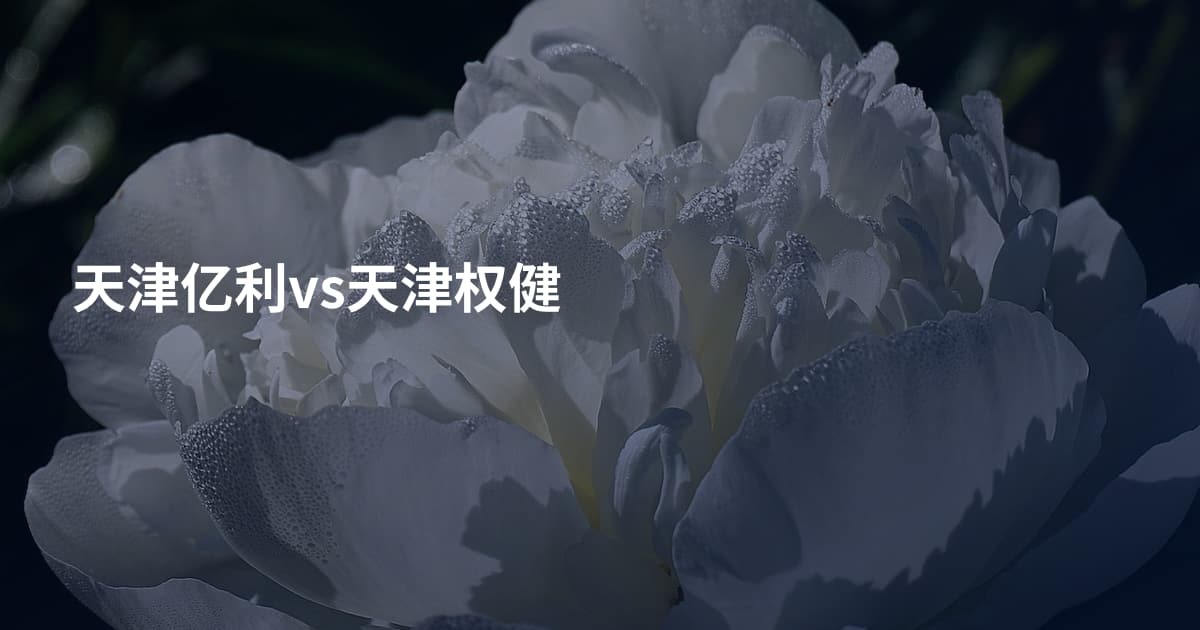 天津亿利vs天津权健
