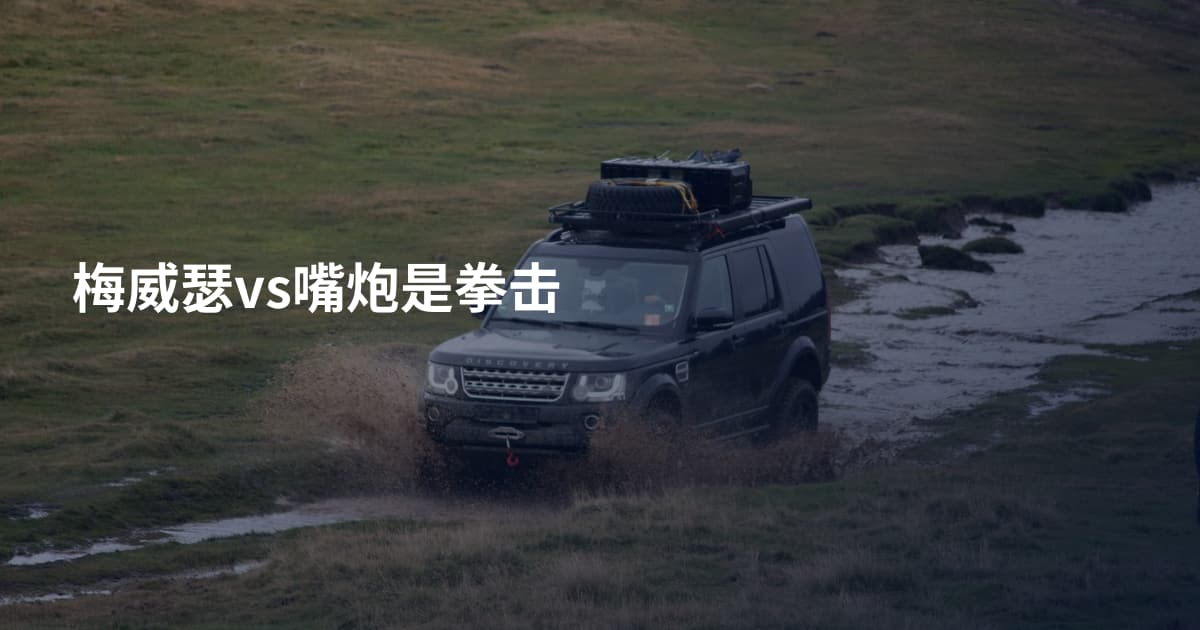 梅威瑟vs嘴炮是拳击