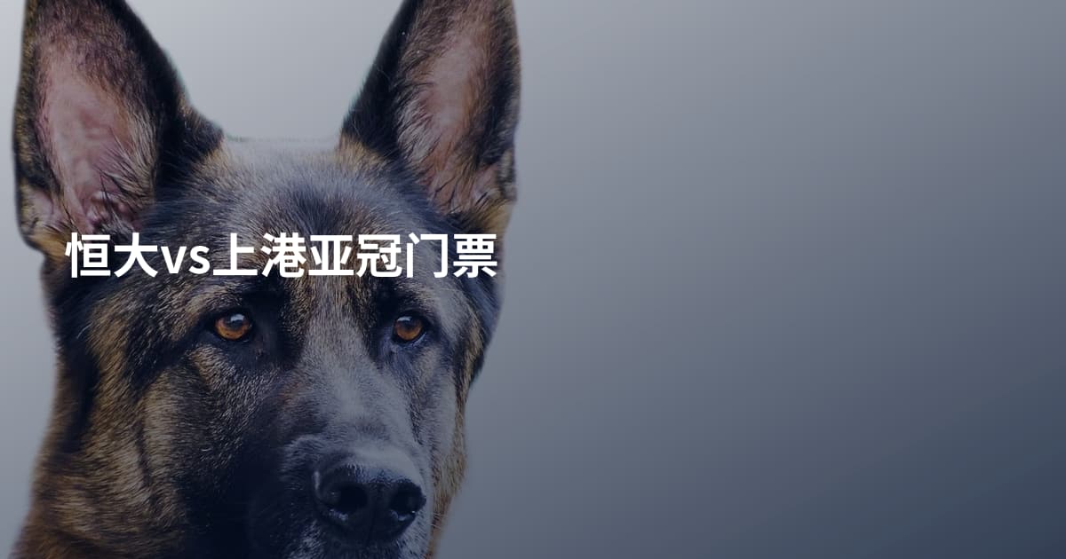 恒大vs上港亚冠门票