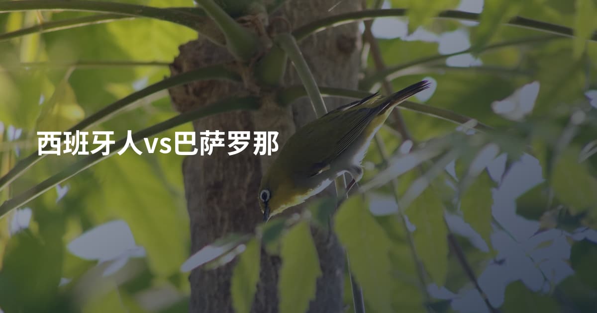 西班牙人vs巴萨罗那