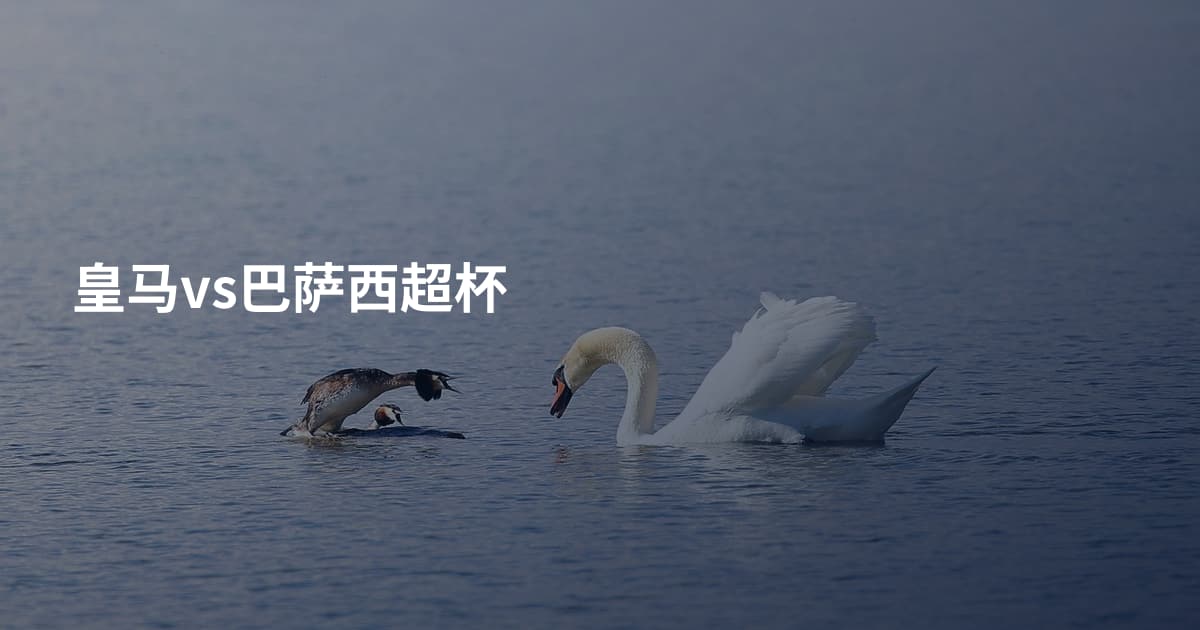皇马vs巴萨西超杯