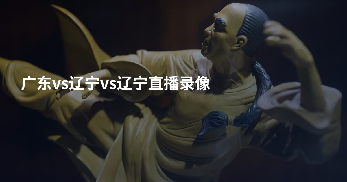 广东vs辽宁vs辽宁直播录像