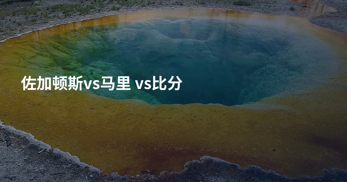 佐加顿斯vs马里 vs比分