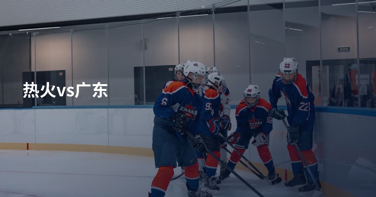 热火vs广东