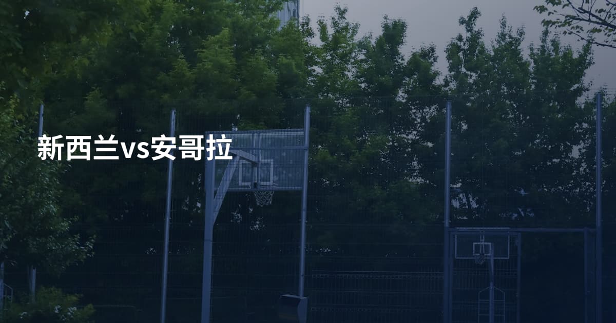 新西兰vs安哥拉