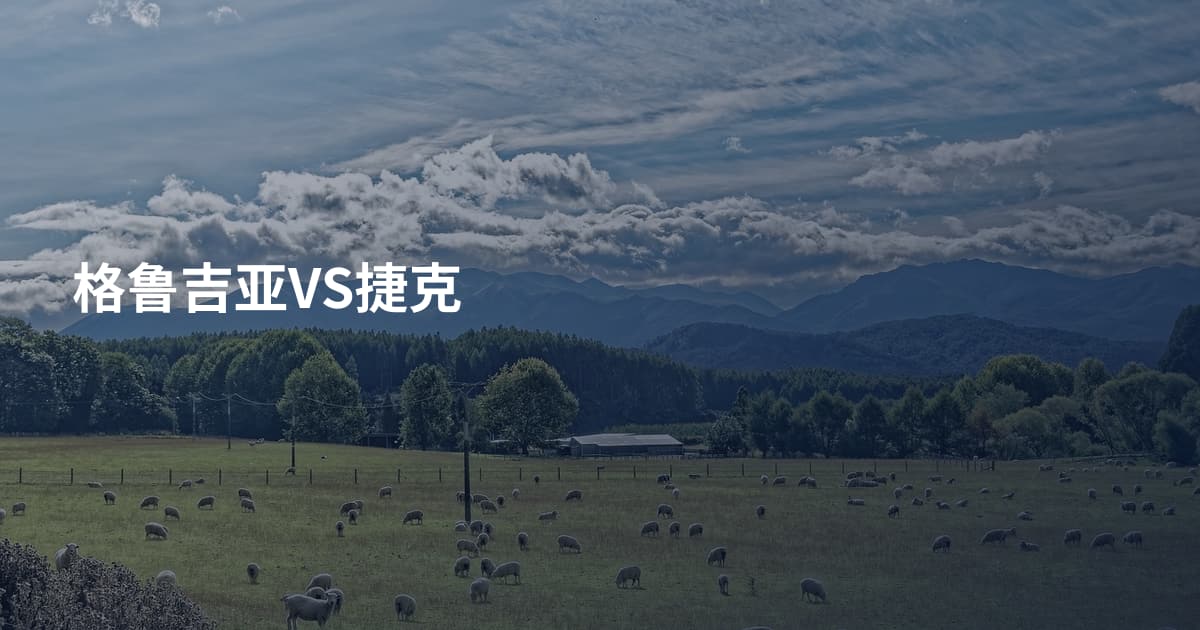 格鲁吉亚VS捷克