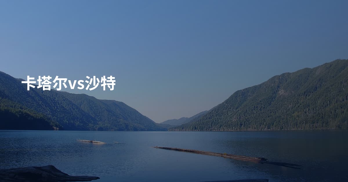 卡塔尔vs沙特
