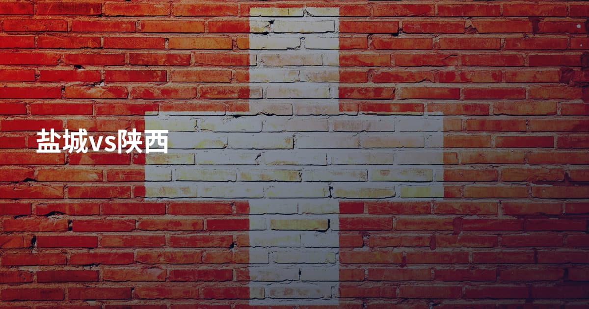 盐城vs陕西