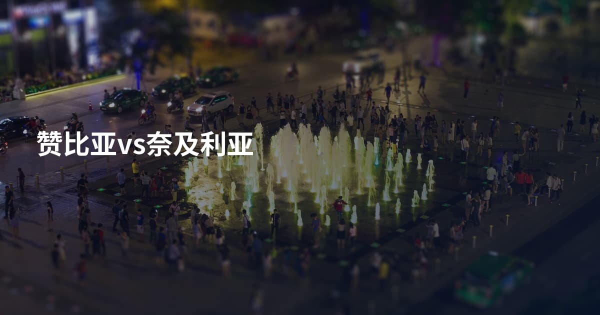 赞比亚vs奈及利亚