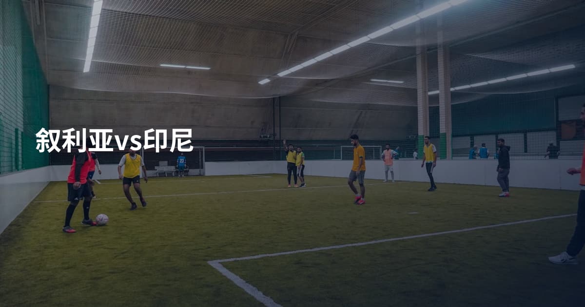 叙利亚vs印尼
