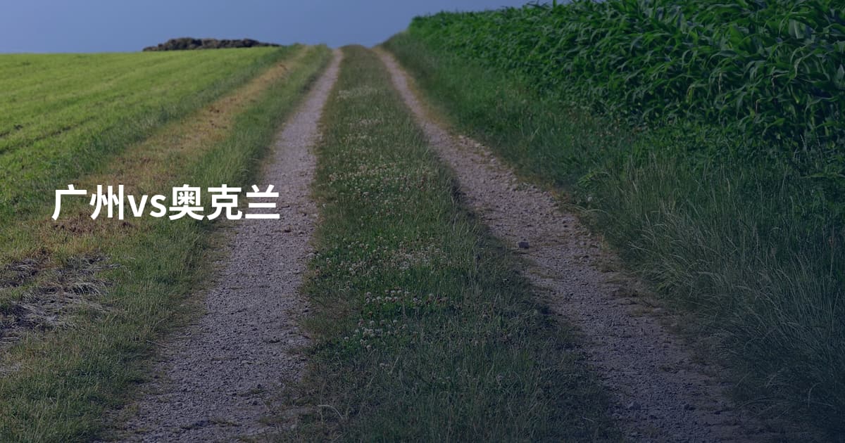 广州vs奥克兰