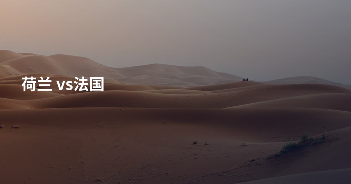 荷兰 vs法国