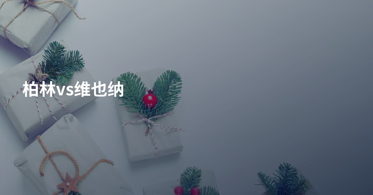 柏林vs维也纳