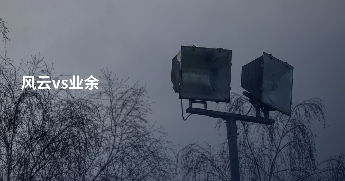风云vs业余