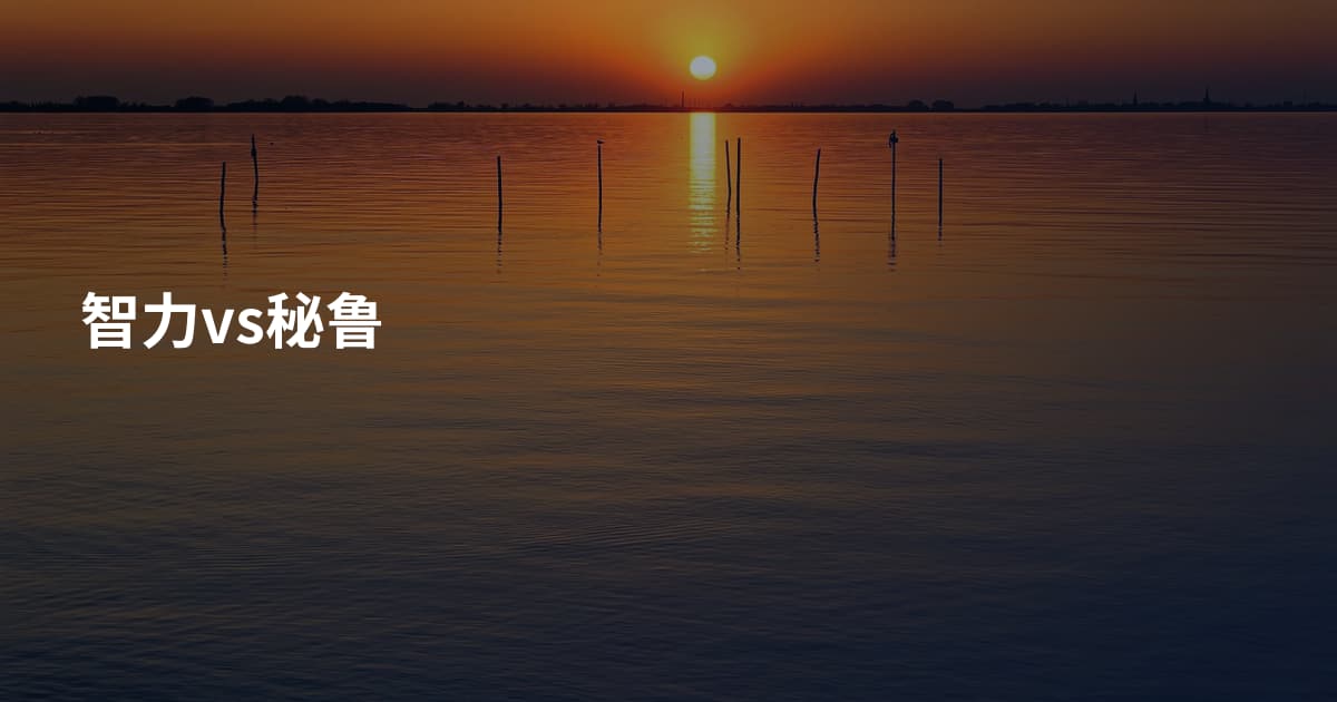 智力vs秘鲁