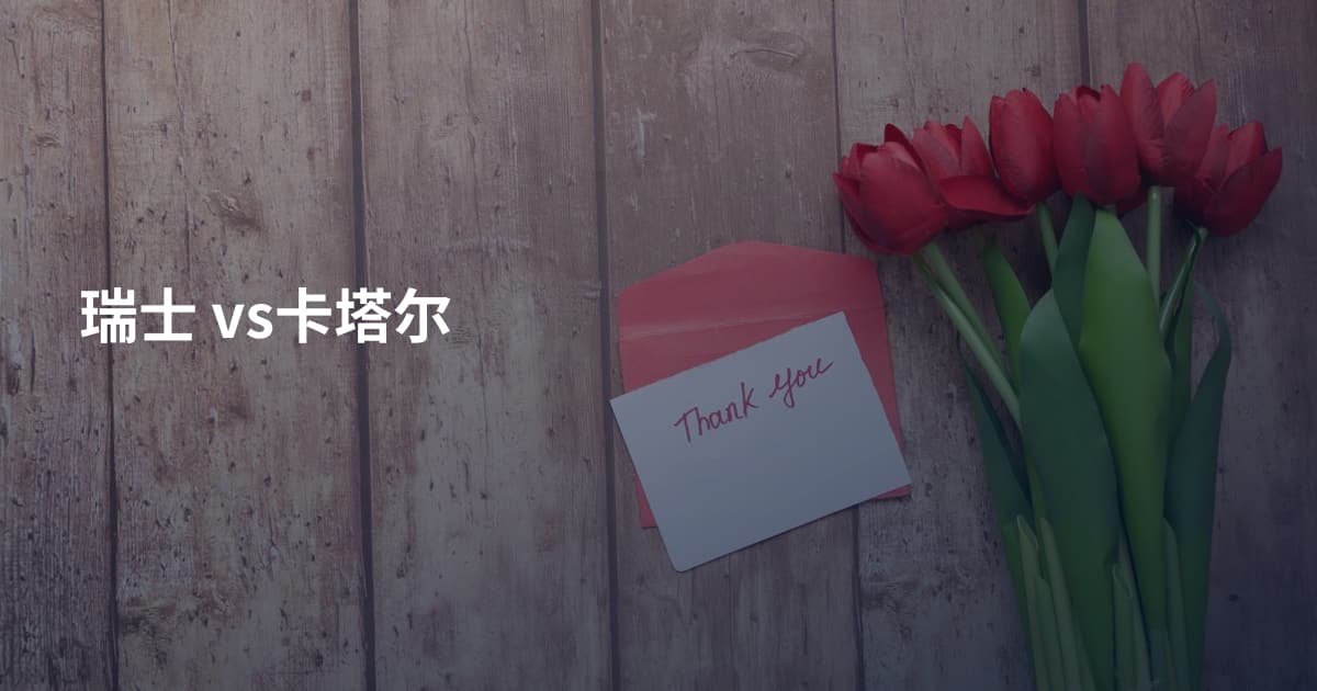 瑞士 vs卡塔尔