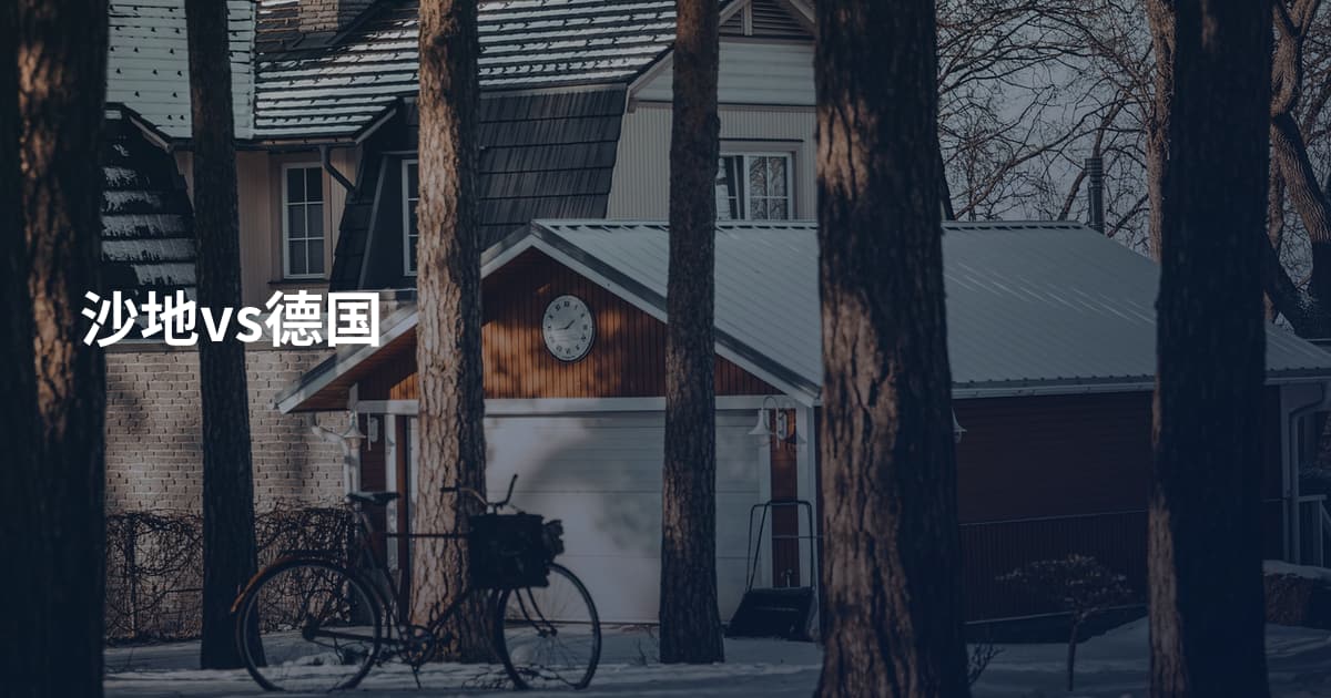 沙地vs德国