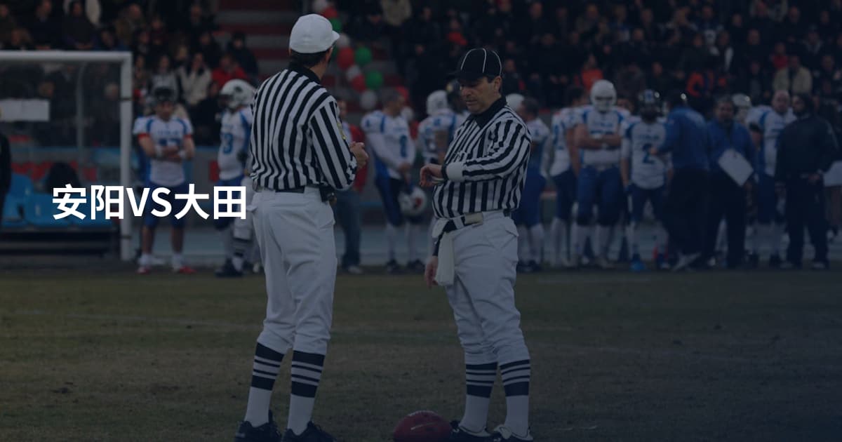 安阳VS大田
